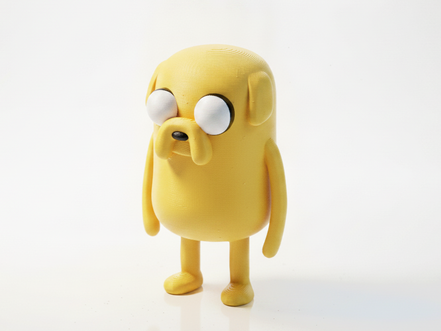 Jake The Dog Adventure Time Figurine 3D Printable