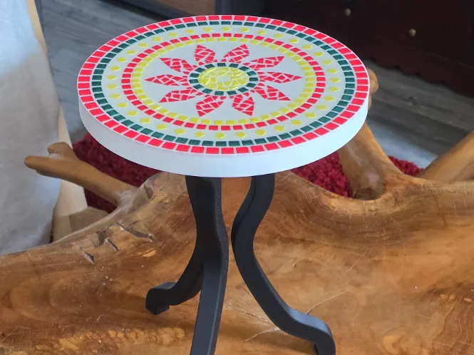 Mosaik Mandala Table