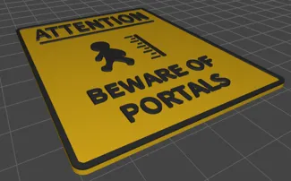 Portal Sign