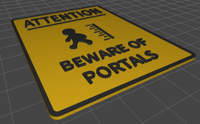 Portal Sign