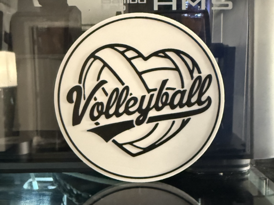 LOVE VOLLEYBALL COASTER