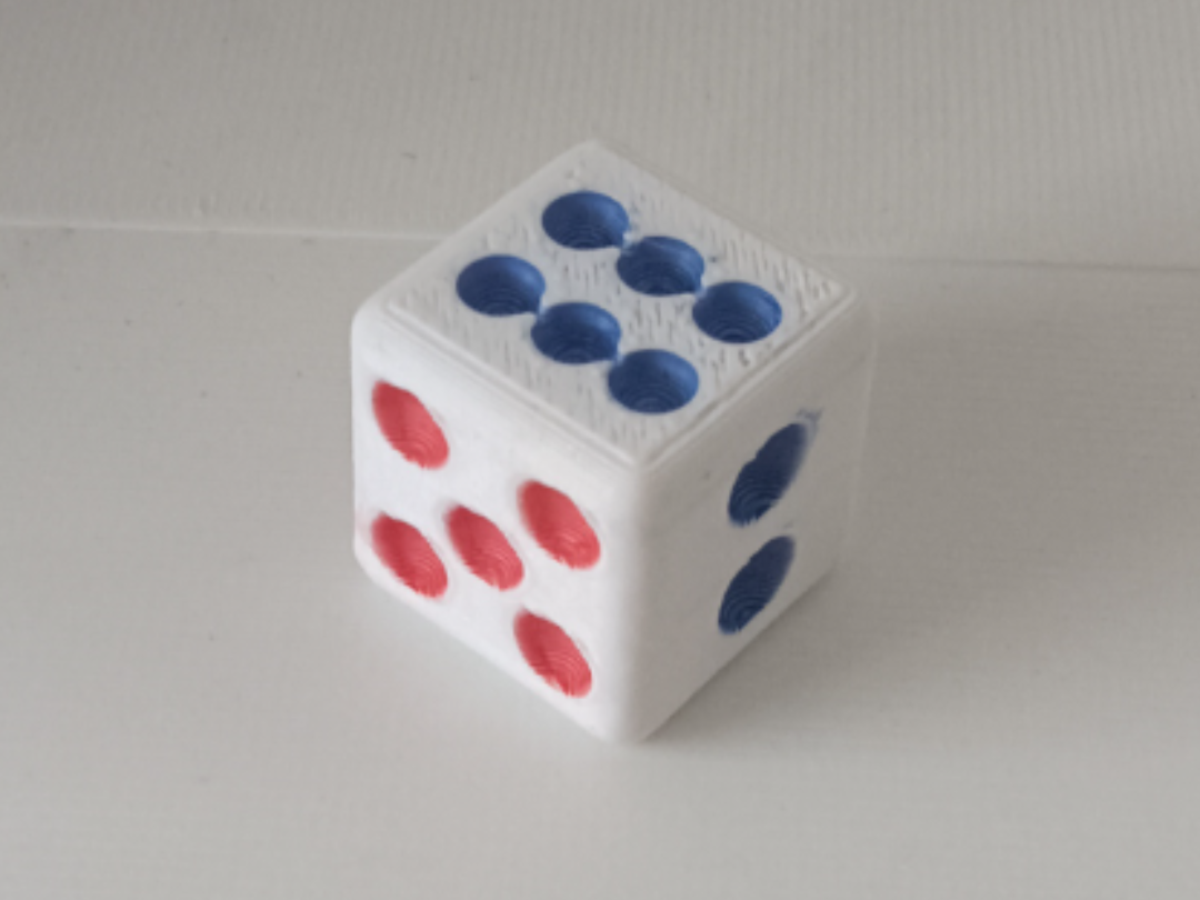 Miniatura 2 do modelo 3D 作弊骰子