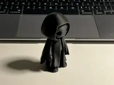 Miniatura 1 do modelo 3D 黑色幽灵钥匙扣