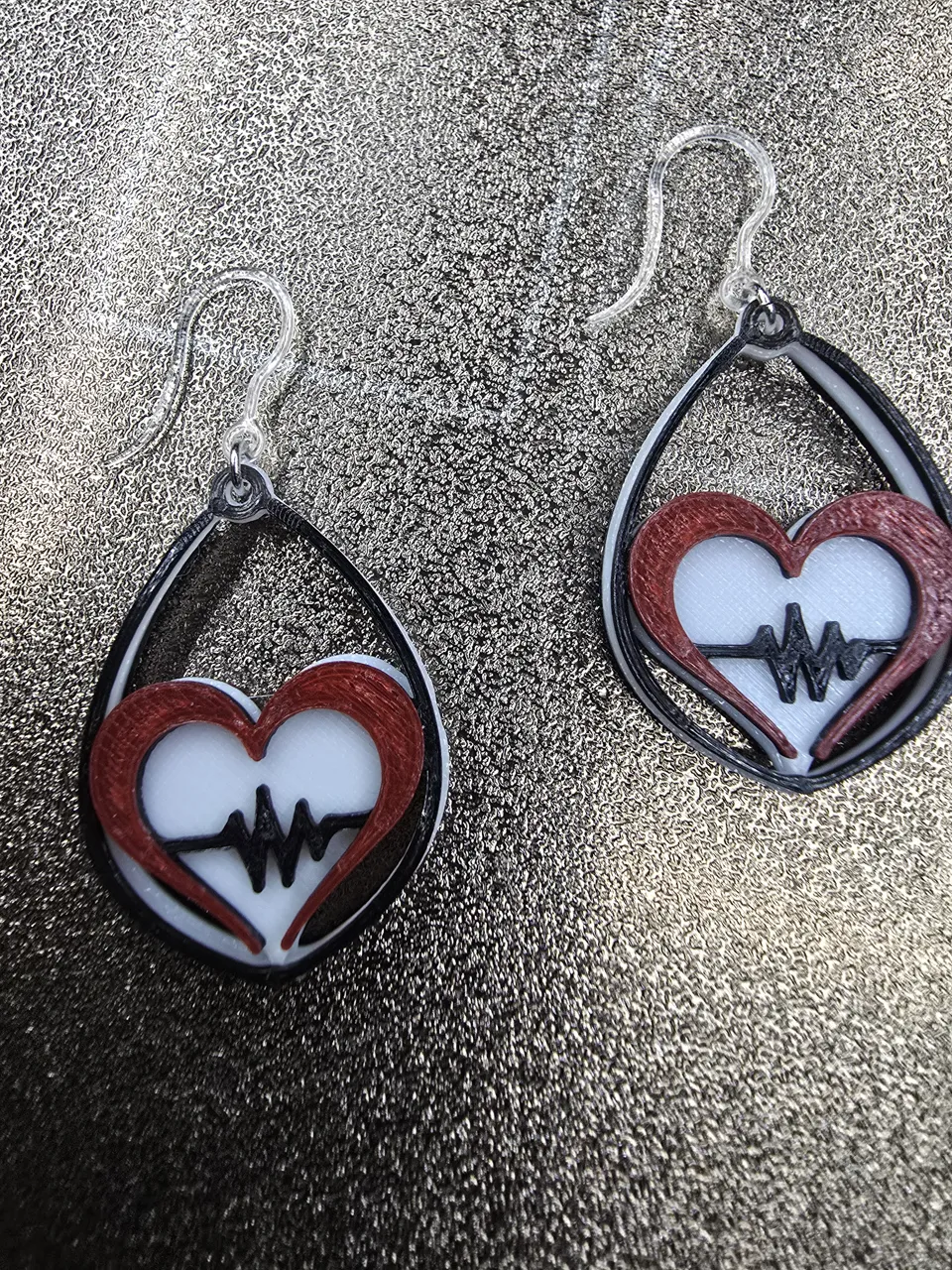 Heartbeat Earrings view 3