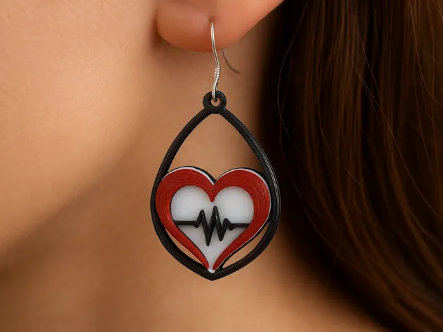 Heartbeat Earrings