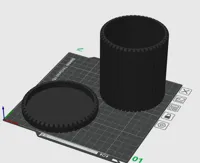 Planter 80x100mm for A1 Mini