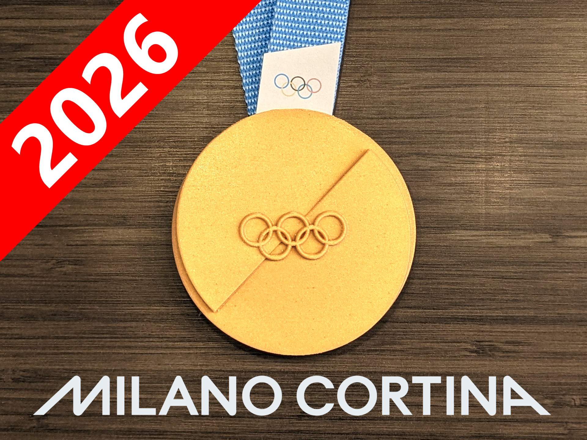 2026 Olympic Medal - Milano Cortina Winter Games
