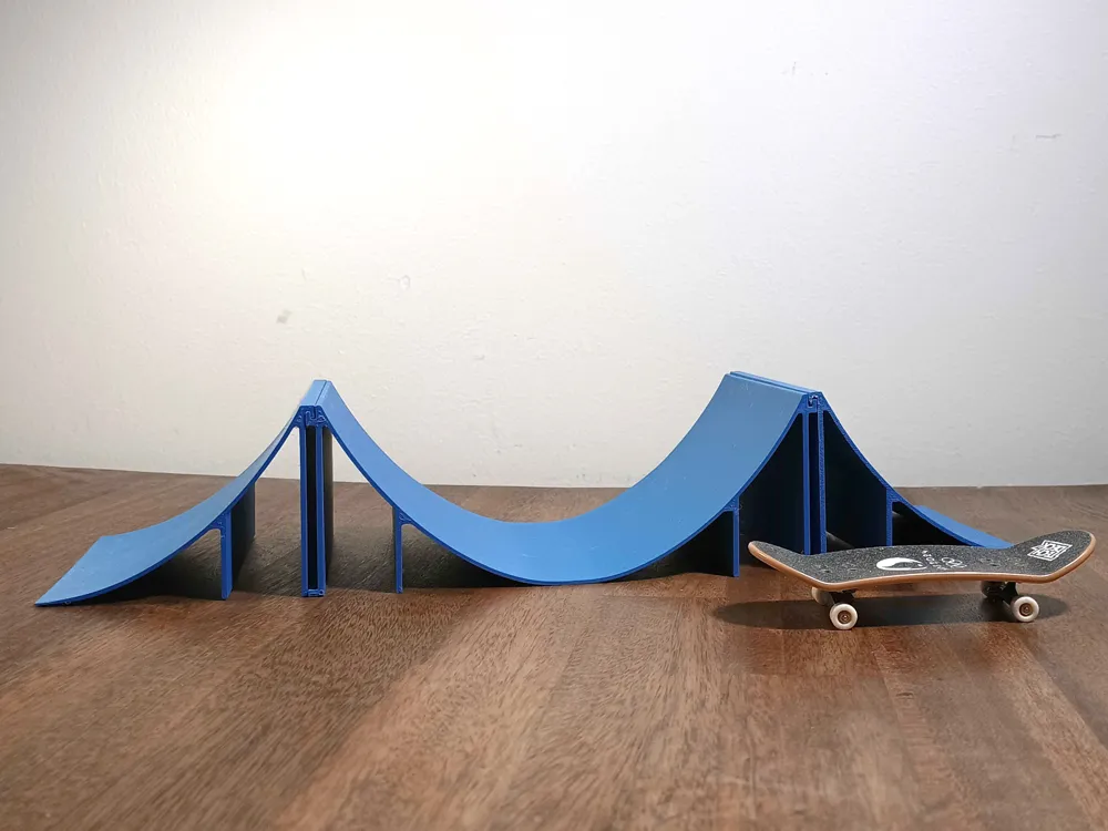 Modeling Kids Ramp Fingerboard ramp combo by RikuA MakerWorld: Download Free 3D Models