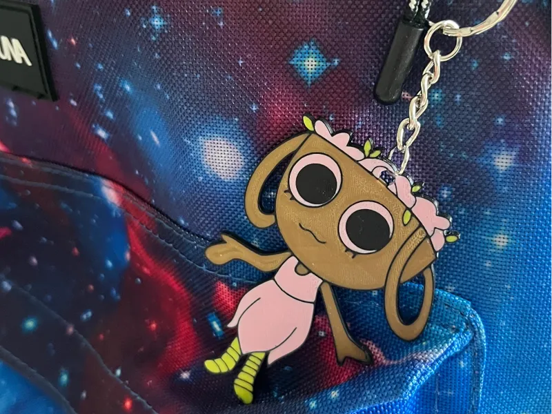 Dandy's World Bassie Double Sided Key Chain