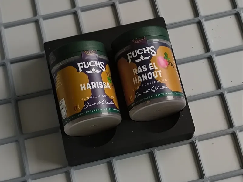 Gridfinity Fuchs Spice Holder