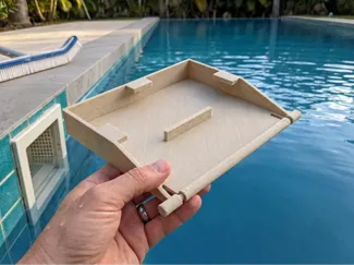 Pool Skimmer Door for Pool Cleaning and Filtration