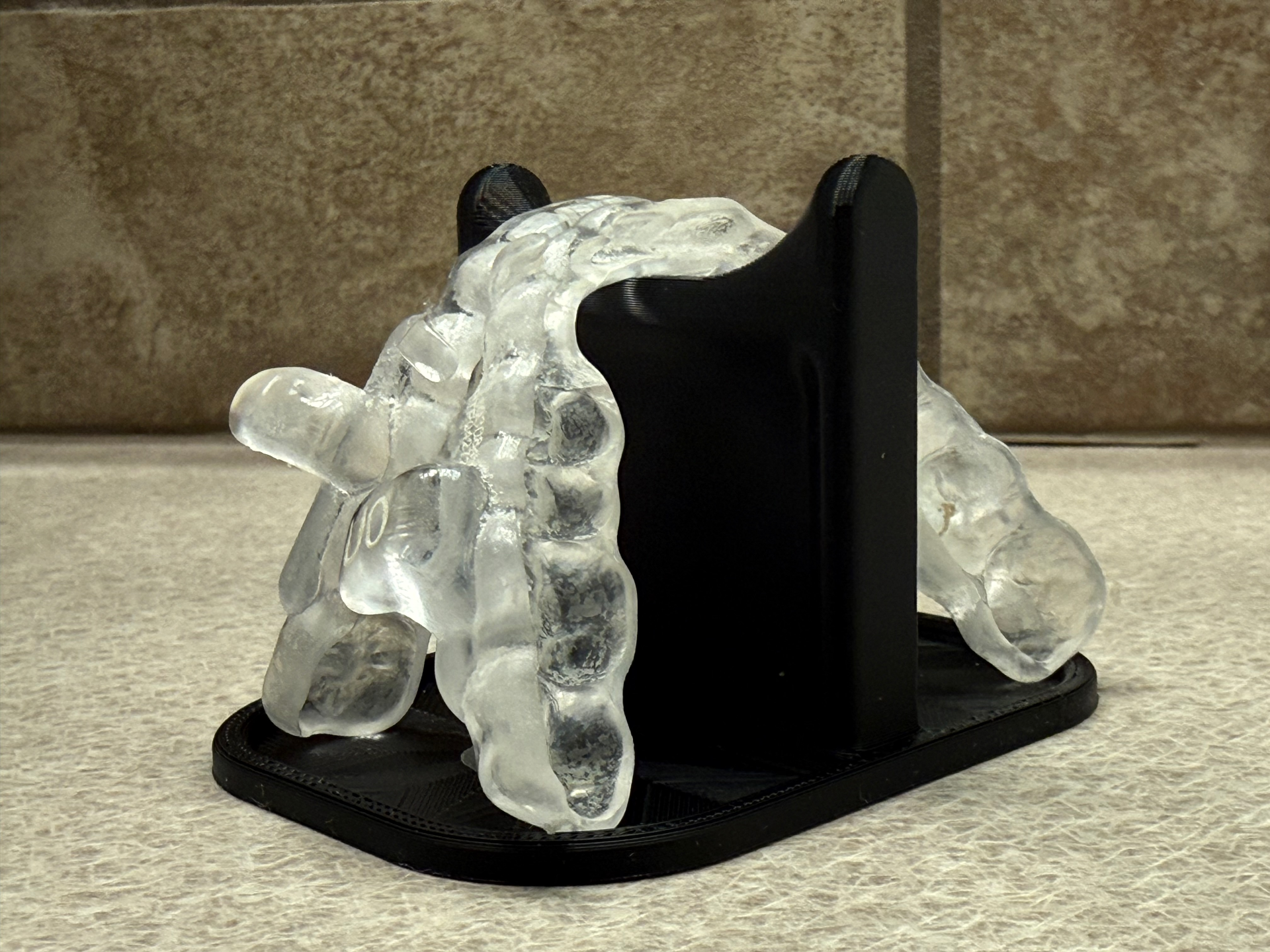 Retainer Tray or Mouth Guard Dryer Stand Storage