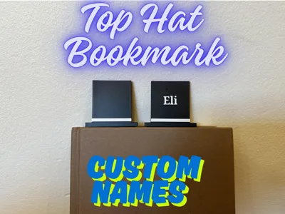 Top Hat Bookmark