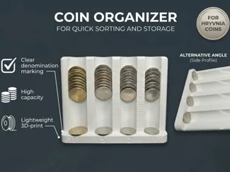 Ukraine Coin Organizer