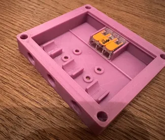 Wago 3x3 Box mit Verschraubung 