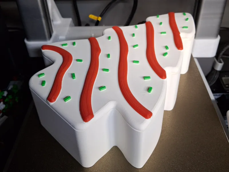 Little Debbie Xmas tree box.
