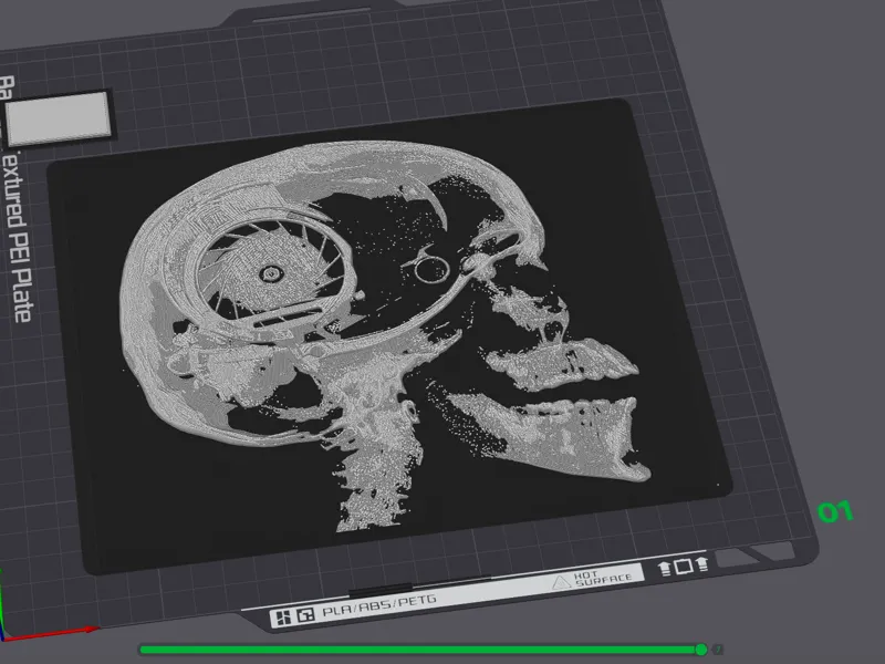 Picture of a Vespa Engine Inside The Brain.