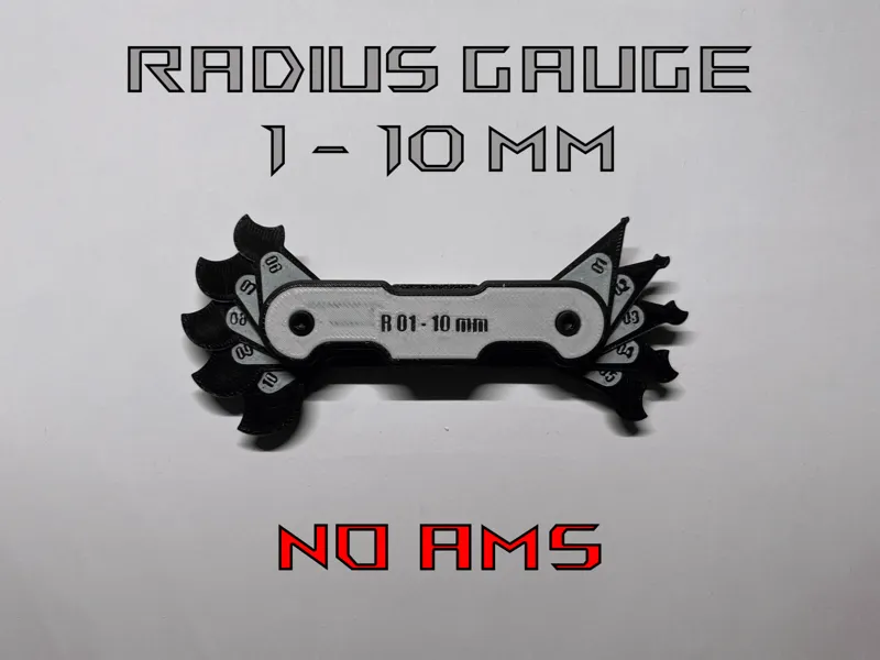 INNER & OUTER Radius Gauge