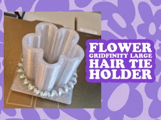 Big Hair Bobble / Hair Tie Holder! 2x2 GridFinity