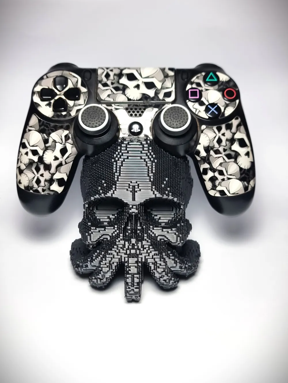 Octogate Controller 8bit Octoskull Controller Holder by OverhangOverlord MakerWorld ...