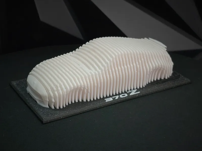 Nissan 370Z Layered Sculpture 