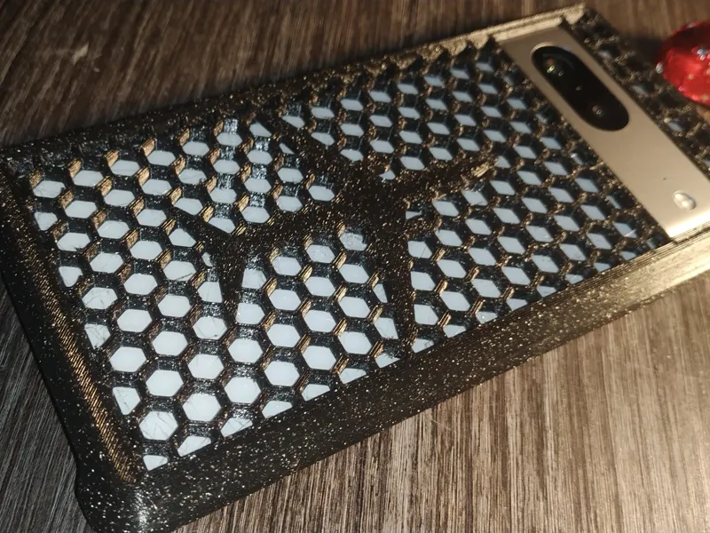 Google Pixel 7 case hexgrid back / w/ Boeing 737