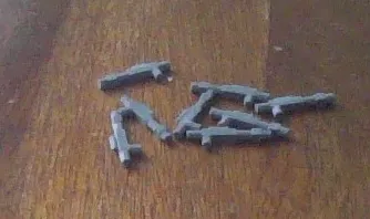 Custom Minifig-Compatible Gun