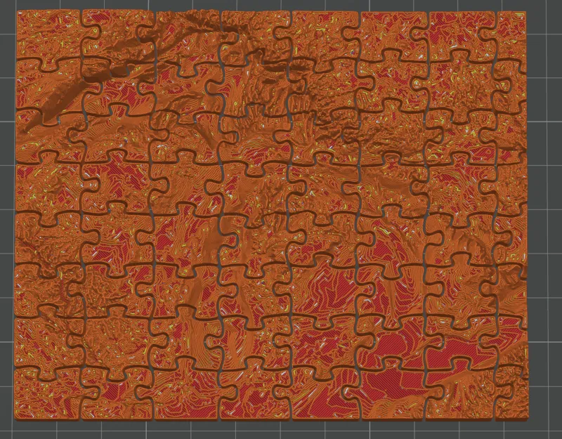 Michigan Topo Puzzle