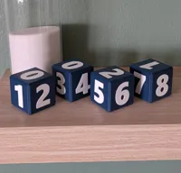 Dice Set v2 - Triple Digit Readers