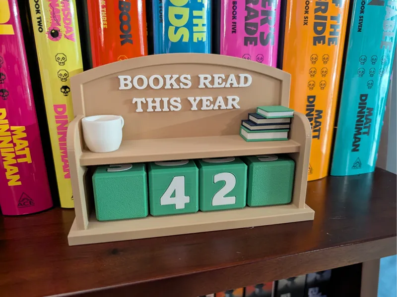 Book Tracker with Dice
