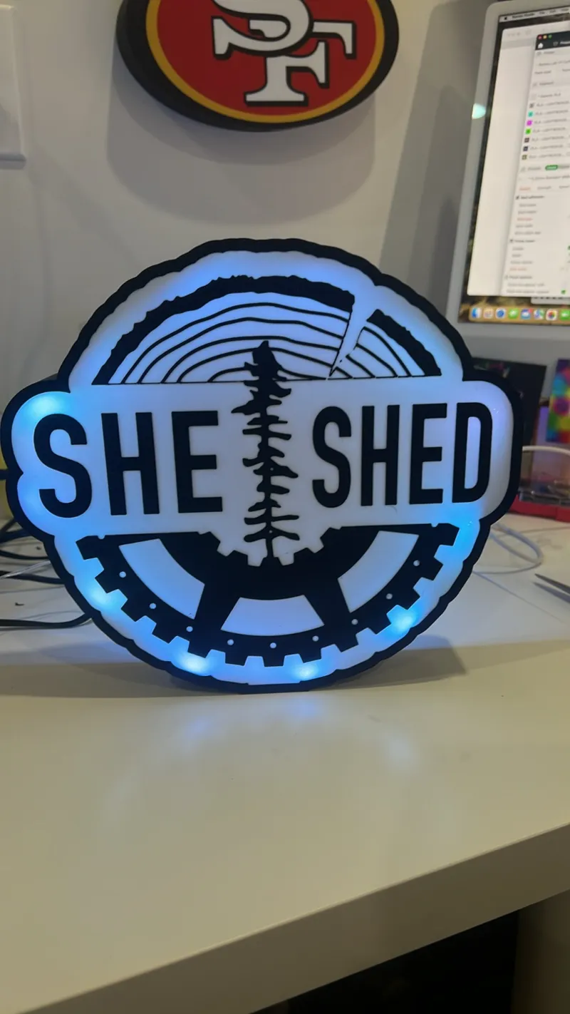 She Shed Lightbox