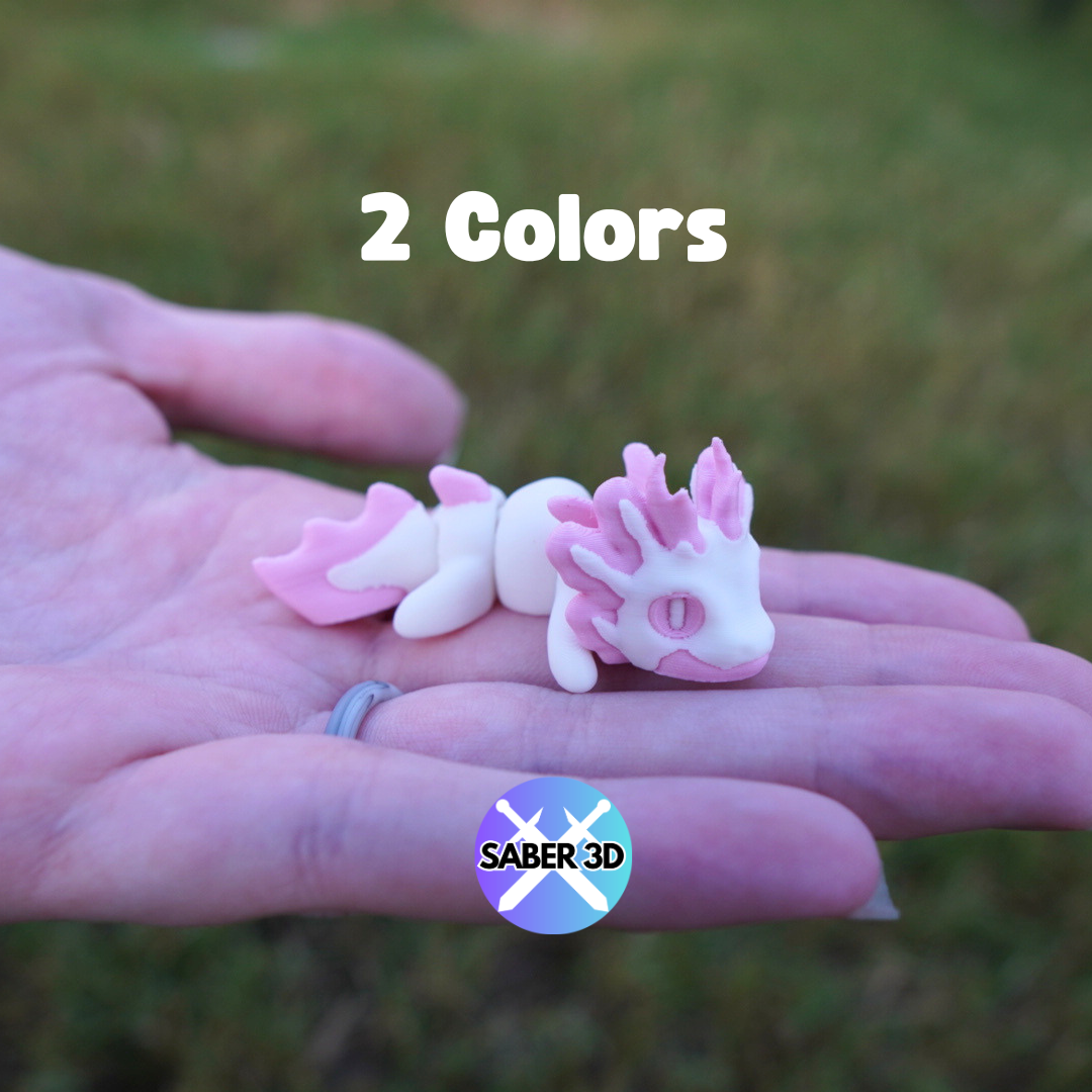 Mini Axolotl Dragon (2 Colors) - 1