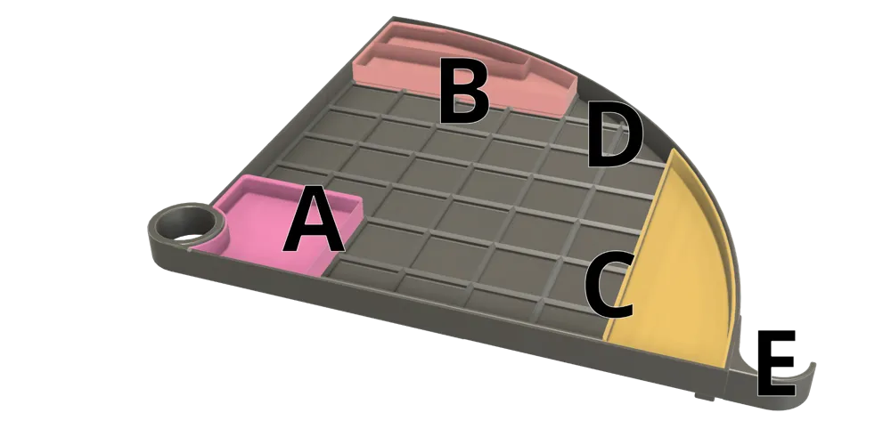 Bambulab X1-P1 Rotating drawer for Gridfinity Grid by MrtAlways ...