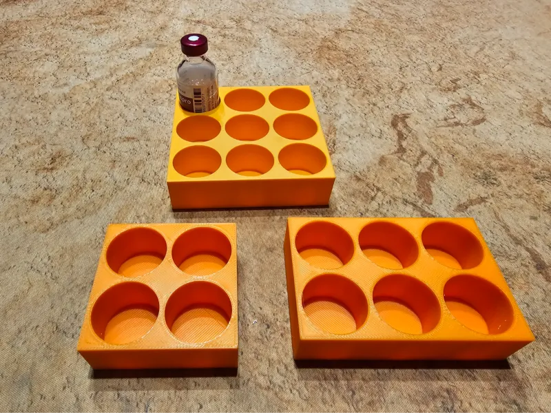 Insulin Vial Bottle Holder Easy and Simple 3 sizes