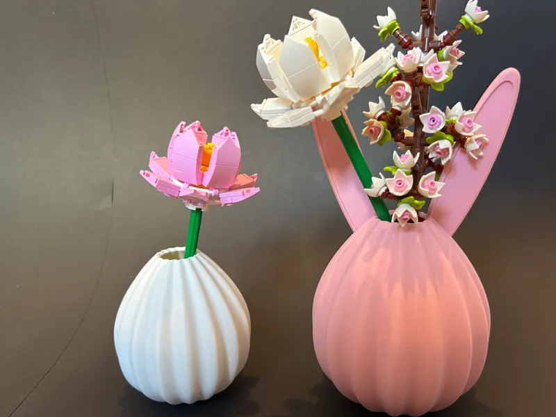 Osterhasenvase mit Ohren