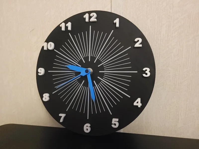 Minimalist Clock (Uses Clock Kit 011)