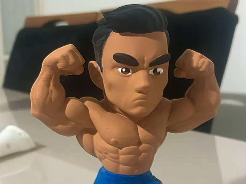 Man bodybuider fitness gym