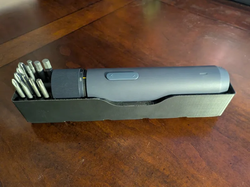 HOTO 3.6V Cordless Screwdriver Gridfinity Bin