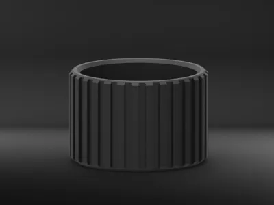 Elliptical trainer front base guard