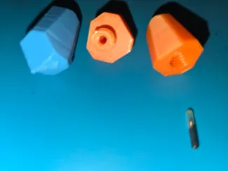Kyber Crystal Remix - screw together for RFID tag