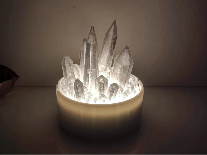 Lampada di cristallo di quarzo