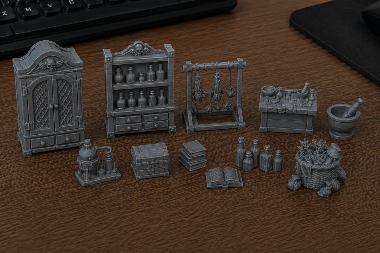 Alchemist shop / herbalist shop view 2