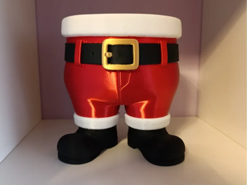 bowl santa pants 