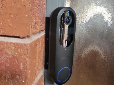 Reolink wireless doorbell 2K external corner mount