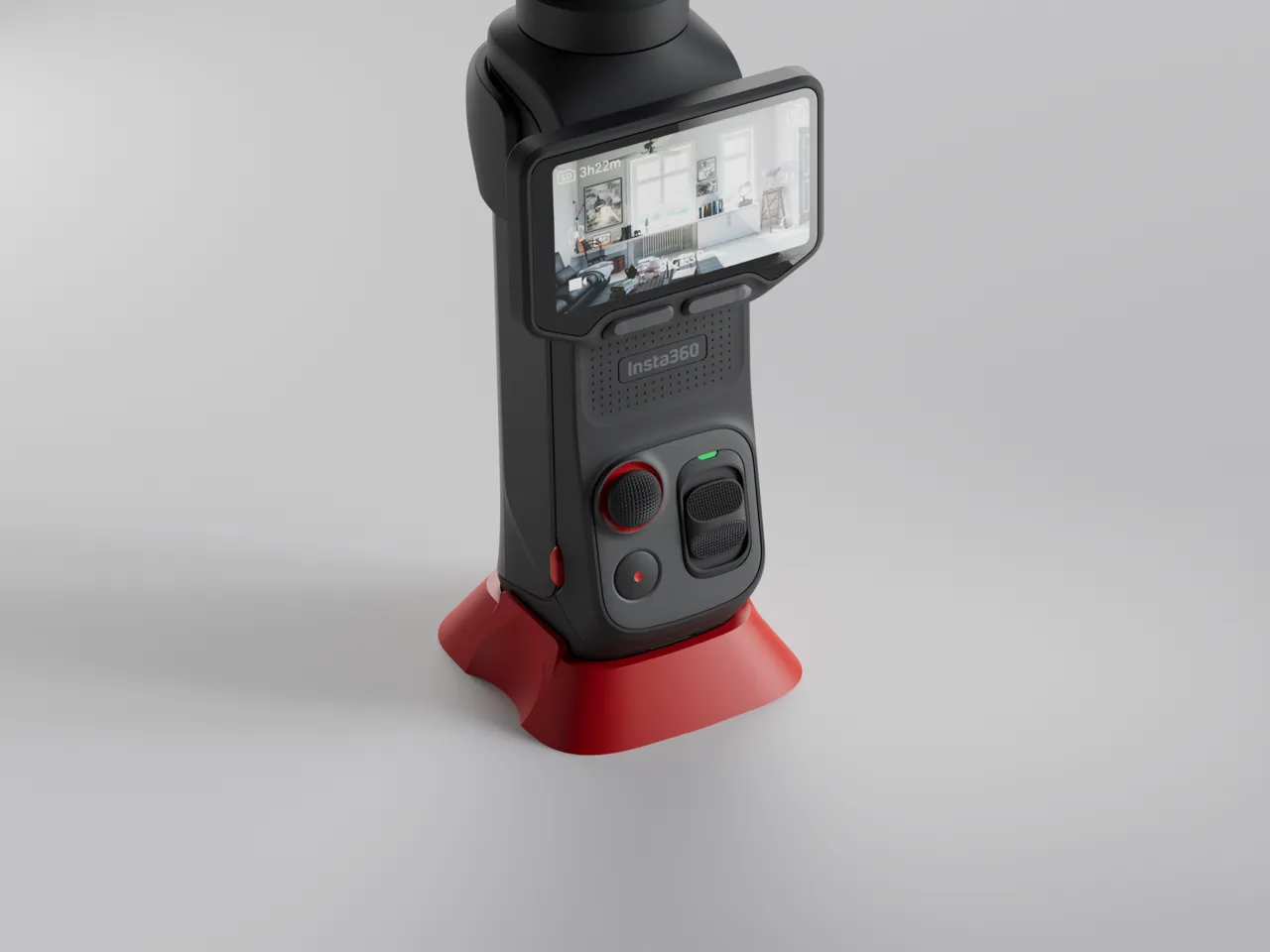 MicroSnap - Base for insta360 Luna Ultra view 2