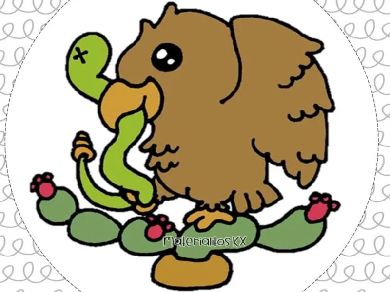 AGUILA MEXICANA LLAVERO