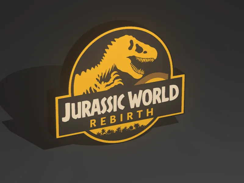Jurassic World Rebirth Lightbox