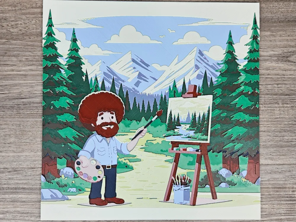 Happy Little Trees with Bob Ross