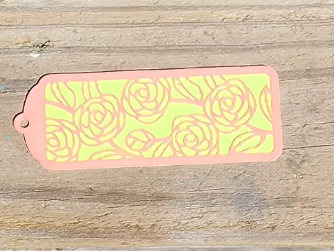 Rose bookmark