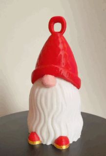 Christmas Gnome – 3D Print Decorative Figure
